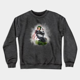 Україна та буцель Crewneck Sweatshirt